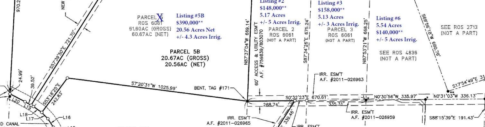 Knox Rd, #5A, 5B & 5C, Benton City, Washington 99320, ,Residential,For Sale,Knox Rd, #5A, 5B & 5C,279297